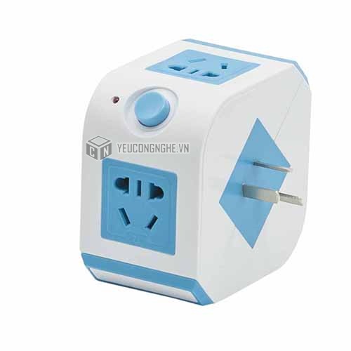 Ổ cắm chia điện đa năng 2 cổng USB ZK-8