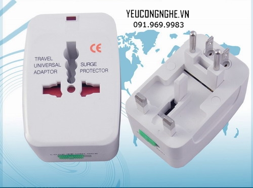 Ổ cắm điện đa năng du lịch universal travel adapter nhiều đầu