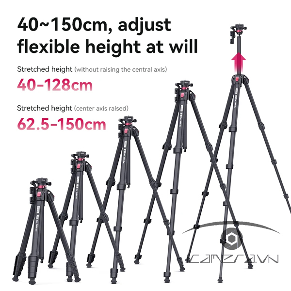 ULANZI OMBRA TT07 - Chân Tripod Cho Điện Thoại & Máy Ảnh