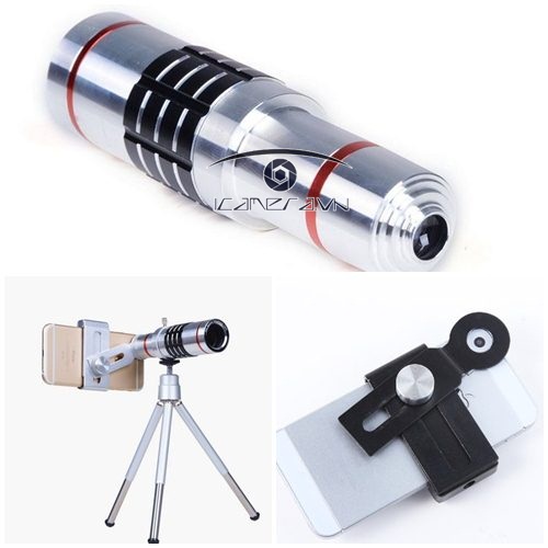 Ống kính telephoto zoom xa 18x đa năng cho mọi smartphone