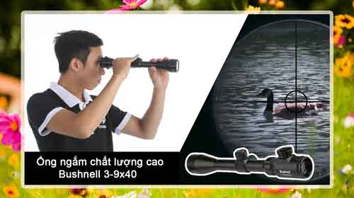 Ống ngắm chính xác bushnell 3-9x40