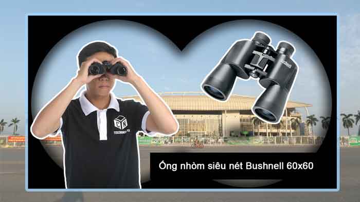 Ống nhòm giá rẻ siêu nét Bushnell 60x60