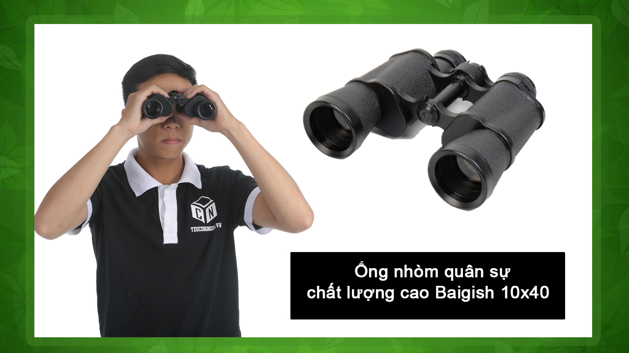 Ống nhòm quân sự chất lượng cao Baigish 10x40