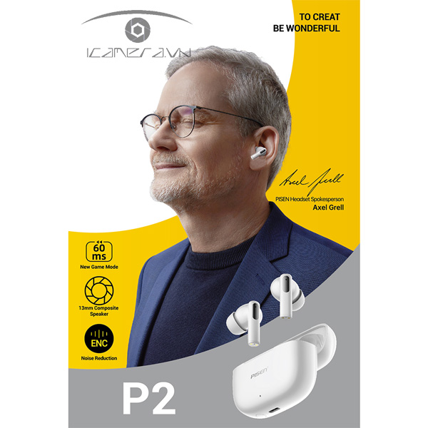 Tai nghe Buds P2 ANC ENC Dualmode - BHD-TW13(GLB)