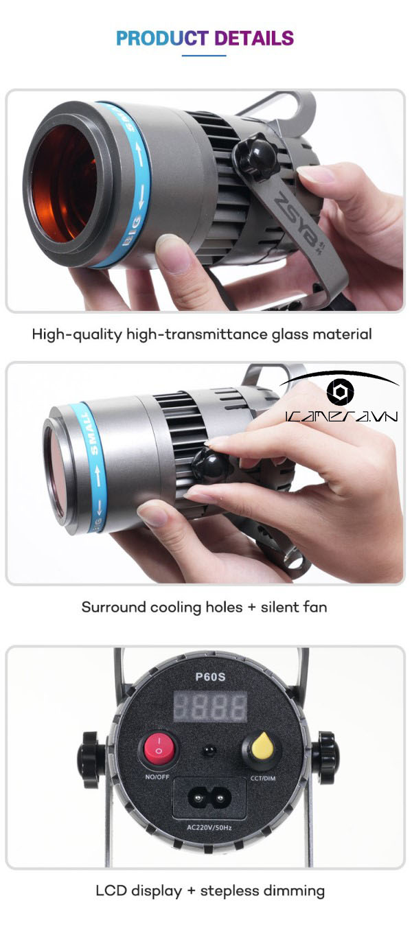 Đèn Spotlight ZSYB P-60S