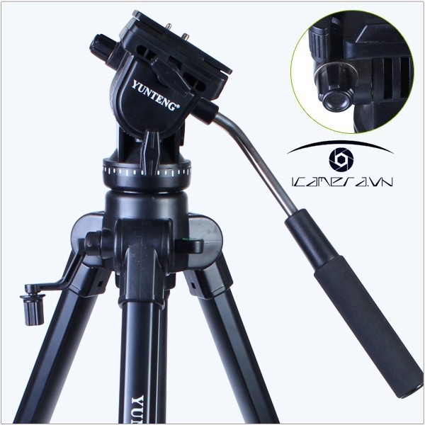 Đầu củ pan head cho tripod, slidecam, glidecam chính hãng Yunteng 950