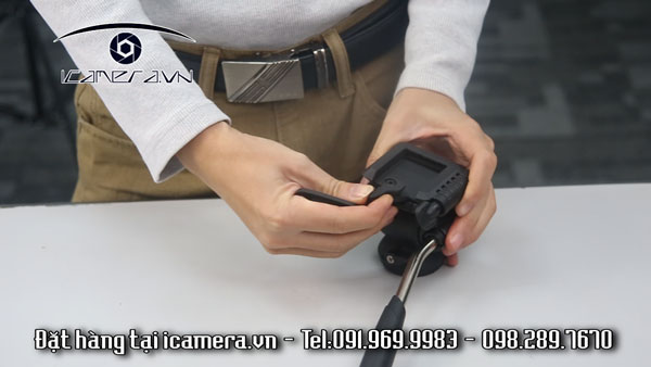 Panhead cho tripod tay cầm gắn chân máy ảnh chất liệu nhựa PT-303