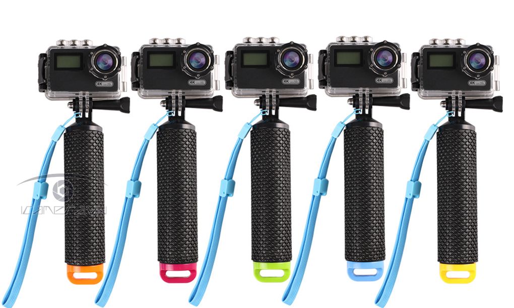 Phao Gopro Hero cầm tay có nắp đóng mở tiện dụng