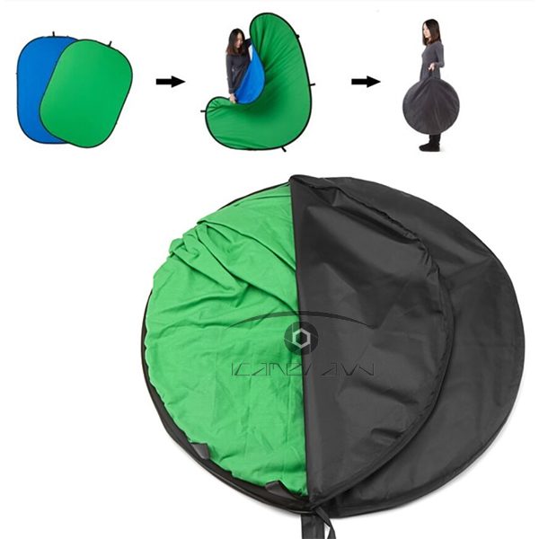 Phông vải key hình 2 mặt di động chuyên nghiệp 1.5 x 2m