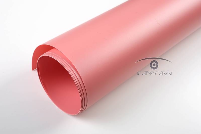 Phông mica màu hồng MC-004