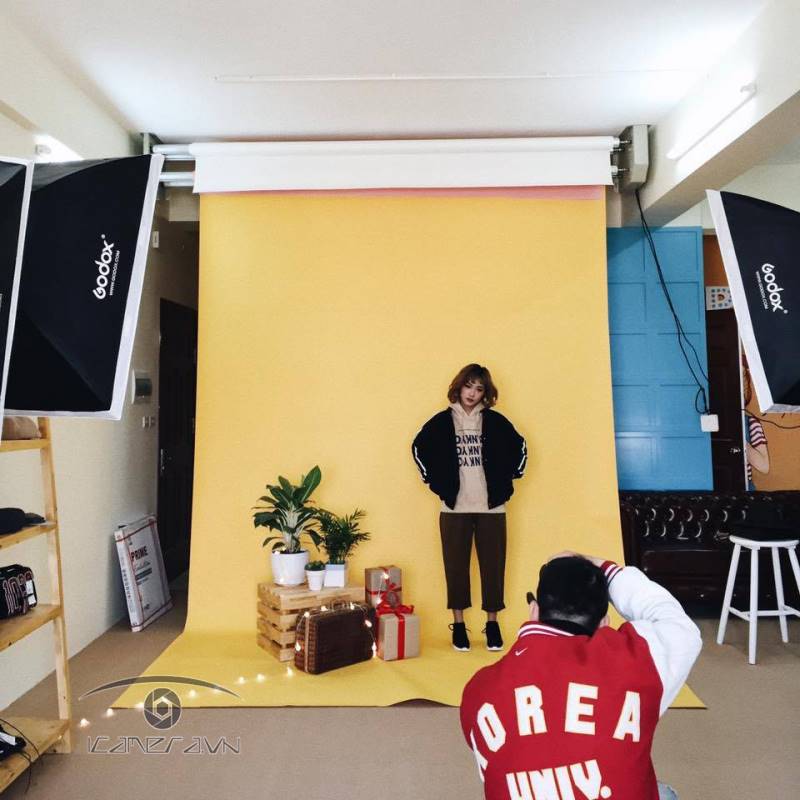Phông giấy chụp ảnh Studio các màu