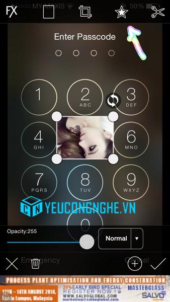 Chèn ảnh vào màn hình khóa iPhone, iPad với PicsArt Photo Studio - 20369