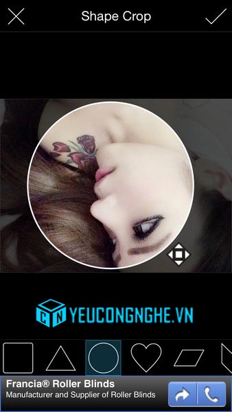 Chèn ảnh vào màn hình khóa iPhone, iPad với PicsArt Photo Studio - 20371