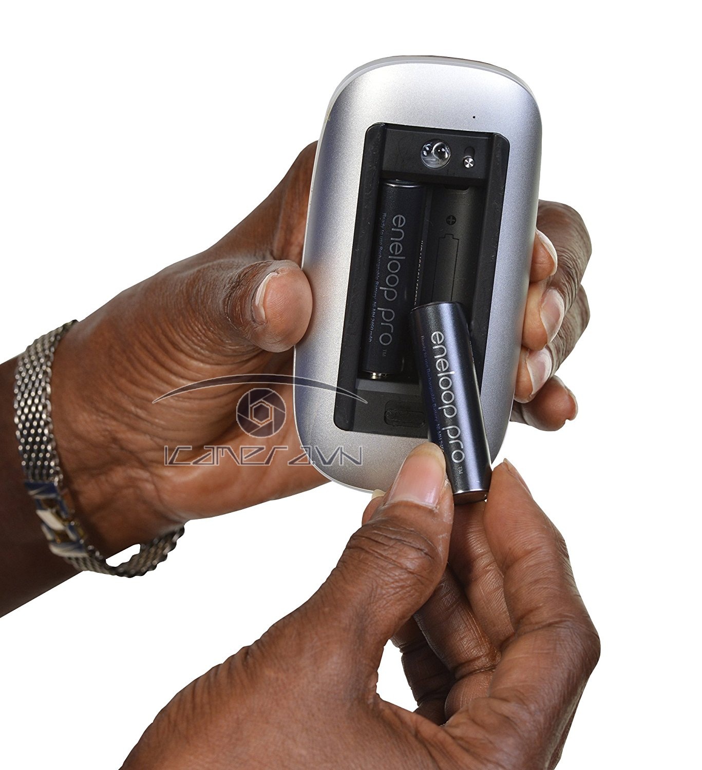 Pin sạc AA eneloop pro BK-3HCCE chính hãng panasonic