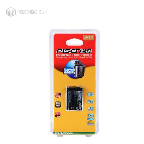 Pin cho máy ảnh Canon LP-E12 Pisen