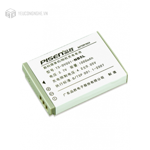 Pin cho máy ảnh Canon NB5L Pisen