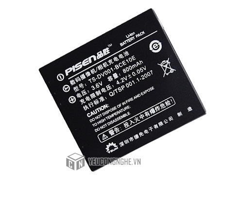 Pin sạc cho máy ảnh Panasonic BCE10E Pisen