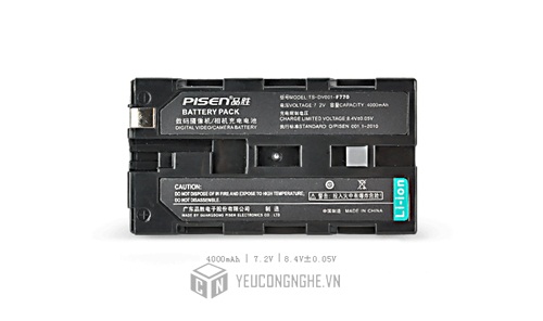 Pin cho máy ảnh Sony F770 Pisen