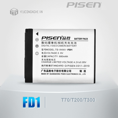 Pin cho máy ảnh Sony FD1 Pisen