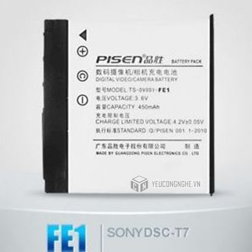 Pin cho máy ảnh Sony FE1 Pisen