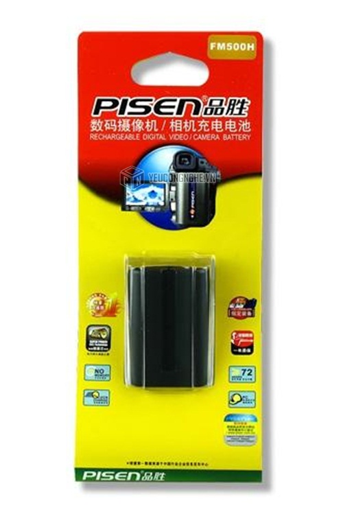 Pin cho máy ảnh Sony FM500H  Pisen