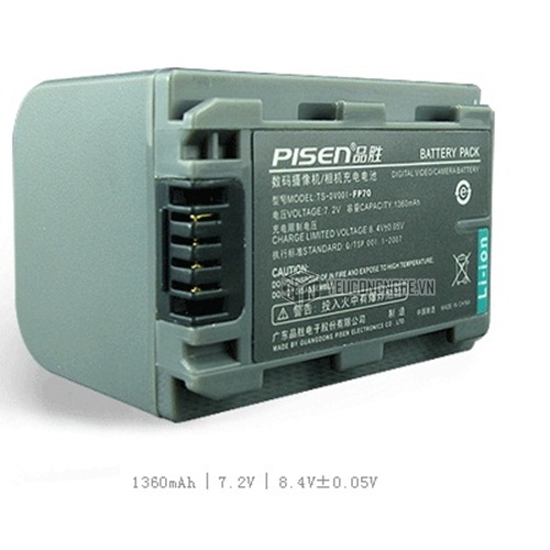 Pin cho máy ảnh Sony FP70 Pisen