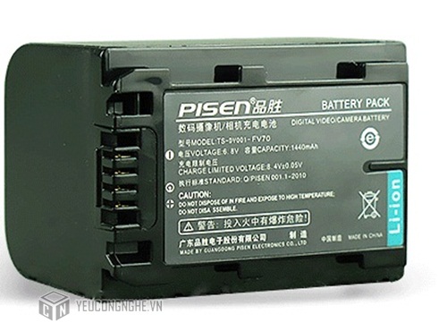 Pin cho máy ảnh Sony FV70 Pisen