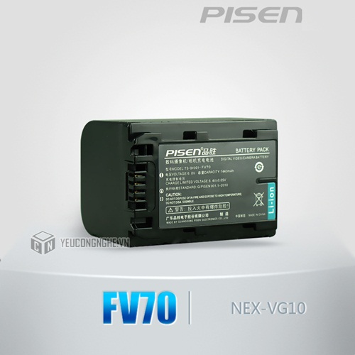 Pin cho máy ảnh Sony FV70 Pisen