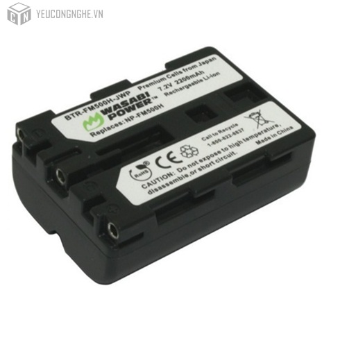 Pin cho máy ảnh Sony NP-FM500H Wasabi