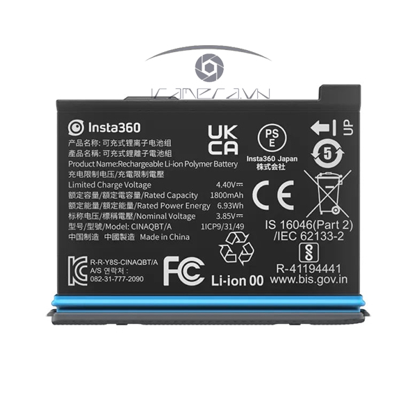 Pin sạc Insta360 X3 (1800mAh)