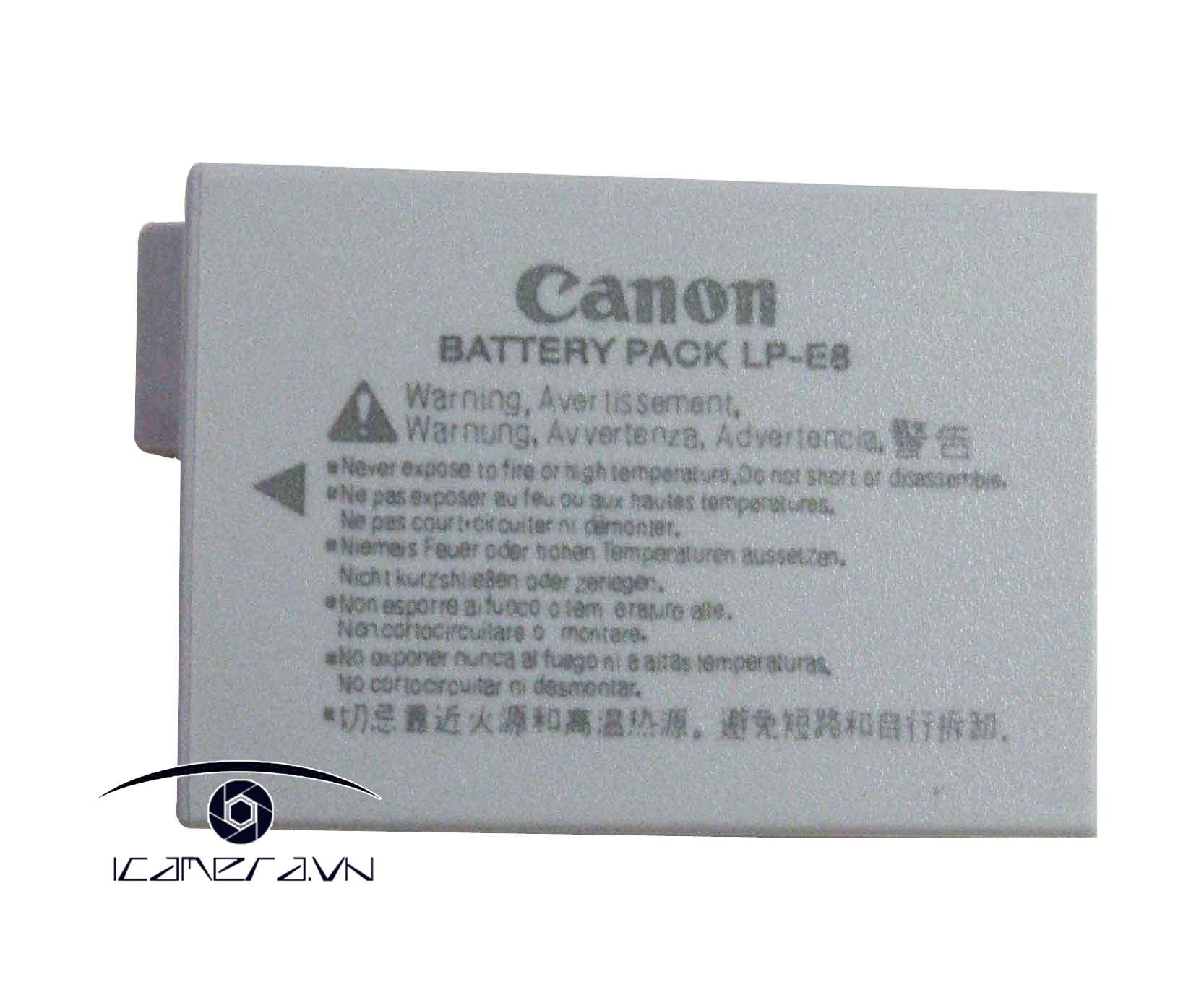 Pin máy ảnh kỹ thuật số Canon LP-E8 chất lượng,giá rẻ.