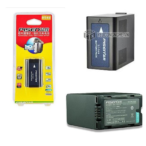 Pin máy quay Panasonic D54S Pisen