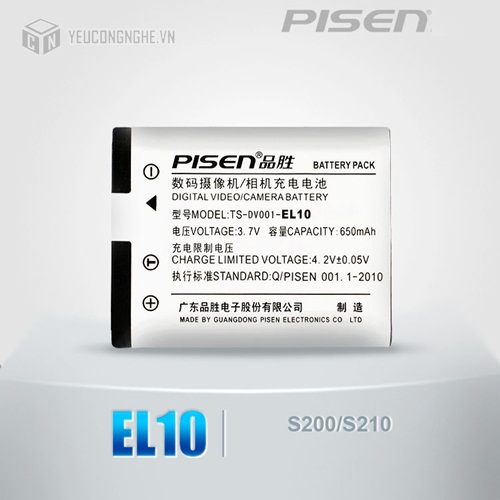 Pin cho máy ảnh Nikon EL10 Pisen