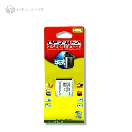 Pin cho máy ảnh Canon NB8L Pisen
