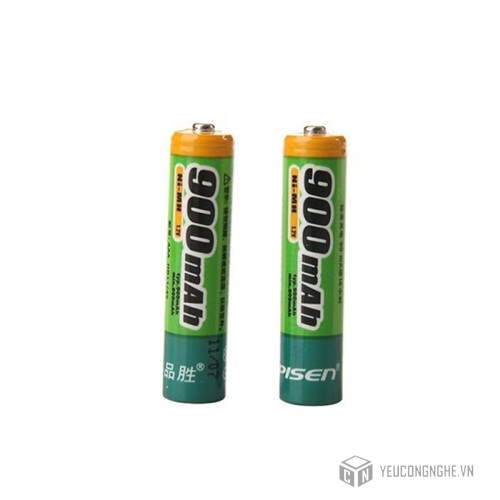 Pin sạc AAA 900mAh Pisen bộ 2 pin giá rẻ PS-900