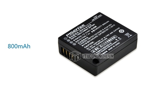 Pin sạc cho máy ảnh Panasonic BLE9E (GF3) Pisen