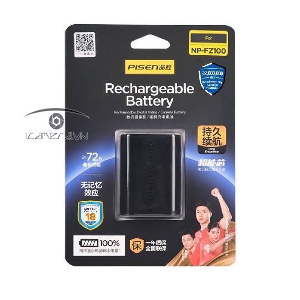Pin Máy Ảnh Pisen Sony NP-FZ100