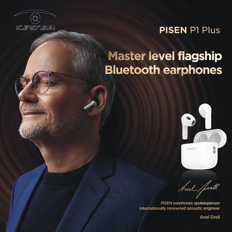 Tai nghe Bluetooth True Wireless Pisen Buds P1 Plus