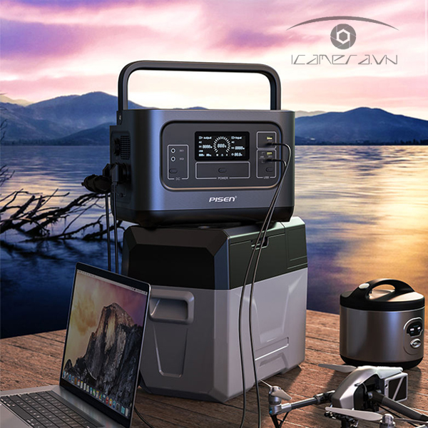 Trạm điện di động - PISEN Super Fast PowerWild 1000W