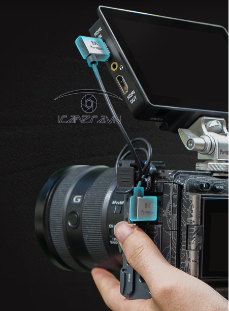 Portkeys 2.5MM Ultra-Thin HDMI Cable ( Dây HDMI ) | Chính Hãng