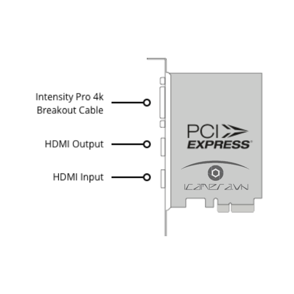 Card ghi phát Intensity Pro 4K Blackmagic
