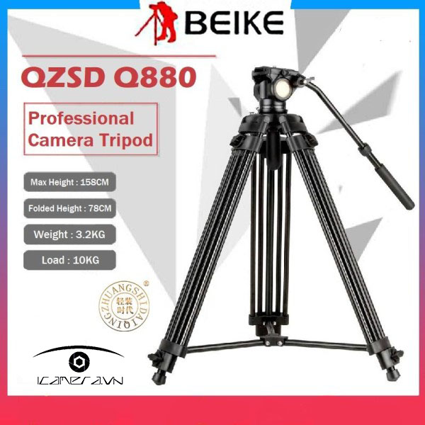 Chân máy quay Beike QZSD Q880