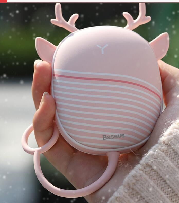 Thiết bị sưởi ấm cầm tay có đèn chiếu sáng Baseus JPD-Q78