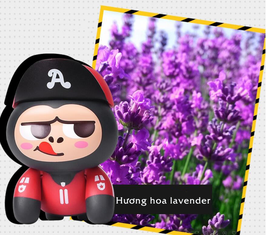 Nước hoa cho xe hơi hình chú khỉ Adoonga ngộ nghĩnh FA-K01