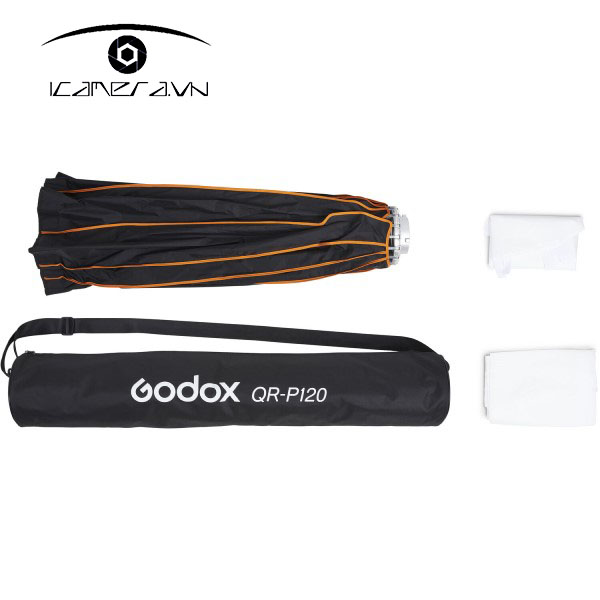 Softbox Godox QR-P120 thao tác nhanh