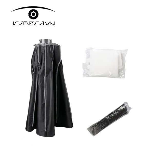 Softbox Parabolic thao tác nhanh QP2-70 kèm lưới tổ ong