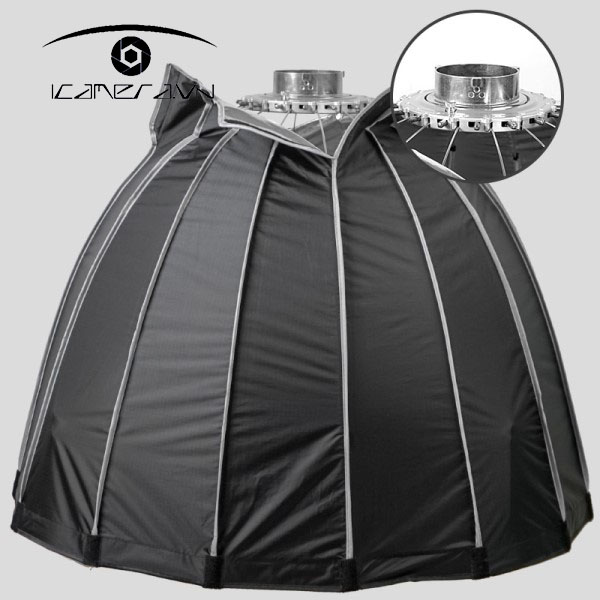 Softbox Parabolic thao tác nhanh QP2-70 kèm lưới tổ ong