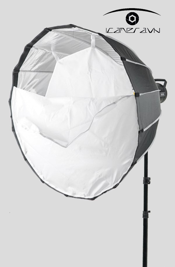 Softbox Parabolic thao tác nhanh QP2-70 kèm lưới tổ ong