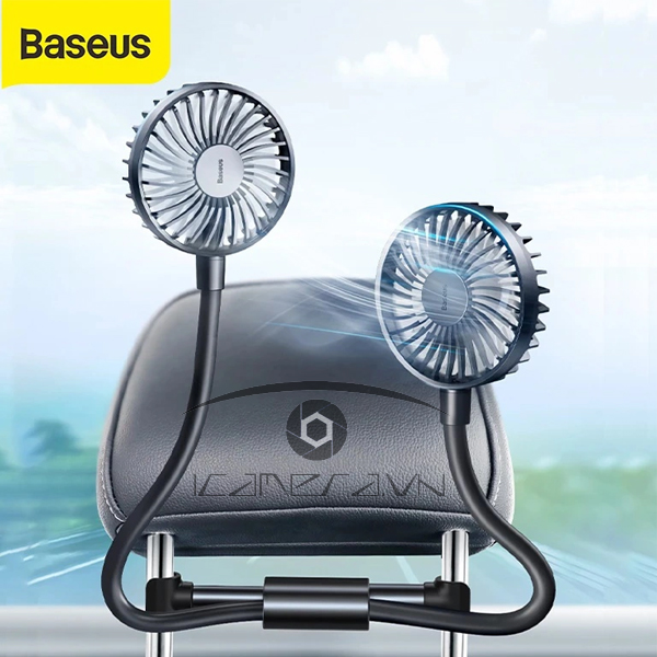 Quạt Mini Gắn Lưng Ghế Sau Xe Hơi CXJF-01 Baseus
