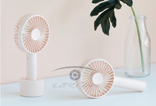 Quạt sạc pin cầm tay có chân đế USB Hand Mini Fan M8